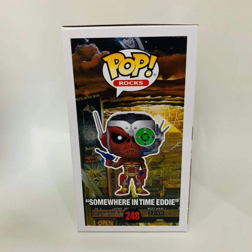 Funko POP! Rocks Iron Maiden Somewhere In Time Eddie Music Figure #248!
